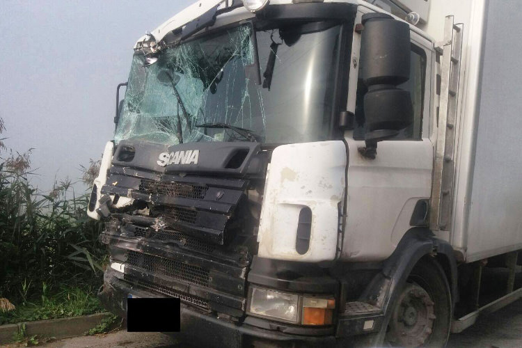 Wypadek busa w Rymanowie