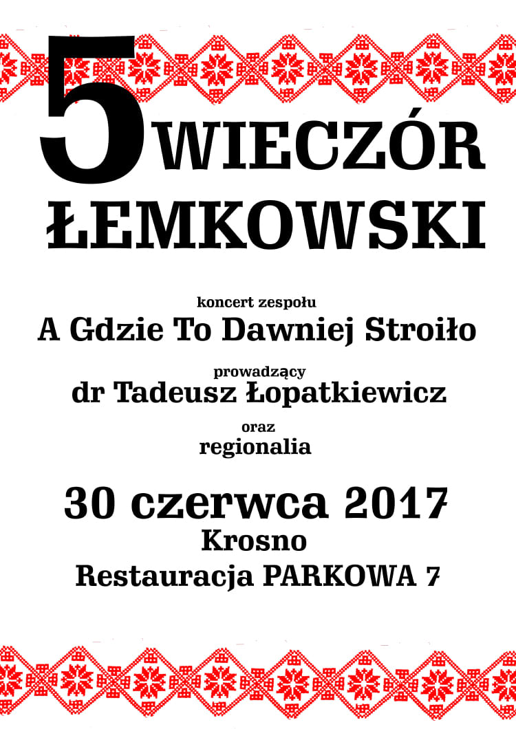5 Wieczór Łemkowski