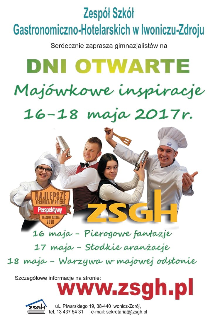 Dni Otwarte w Gastronomiku w Iwoniczu-Zdroju