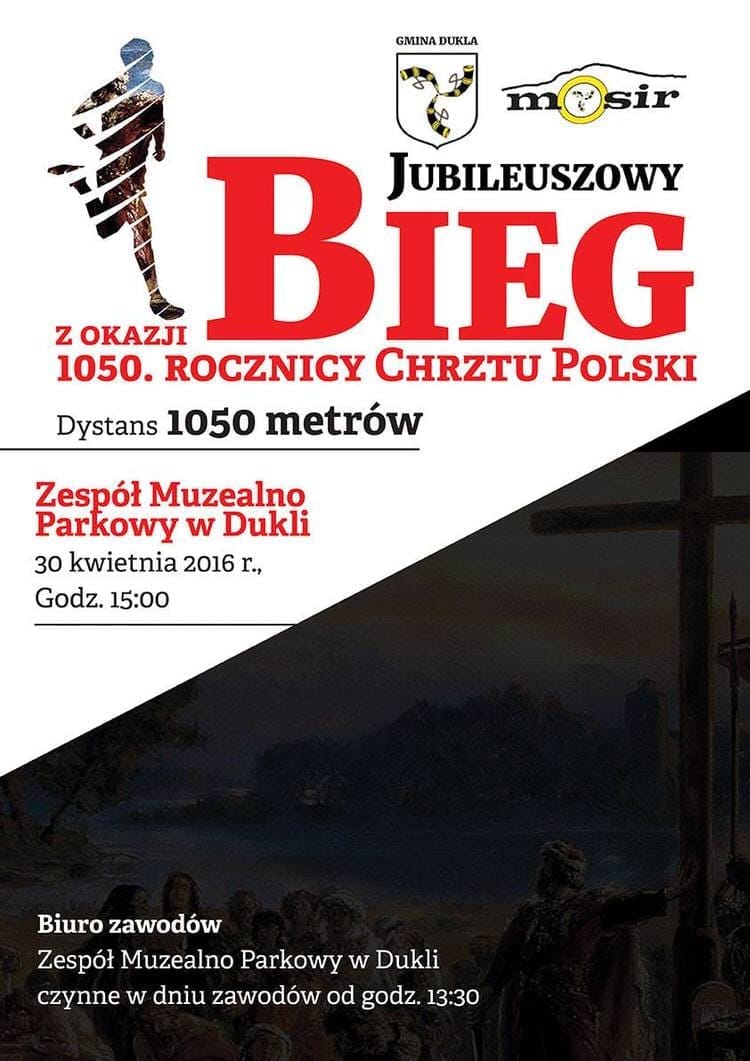 Jubileuszowy Bieg z okazji 1050. Rocznicy Chrztu Polski