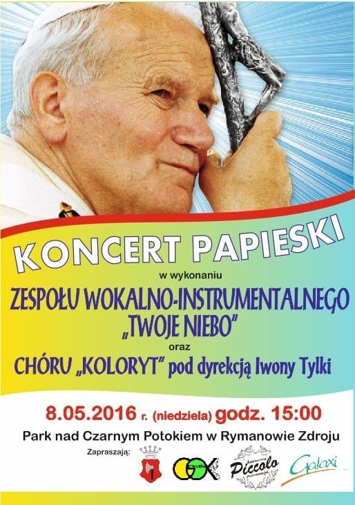 Koncert Papieski w Rymanowie Zdroju