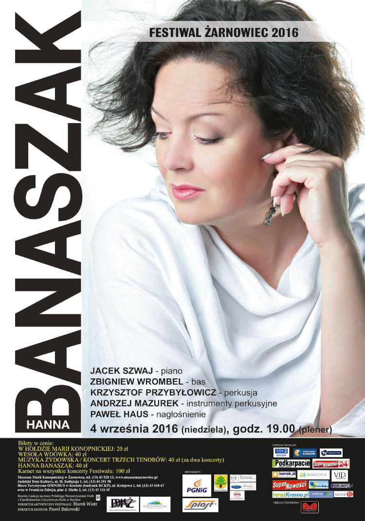 Festiwal Żarnowiec 2016 - Koncert Hanny Banaszak