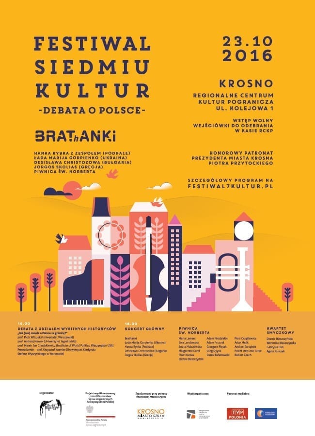 Festiwal 7 Kultur plakat