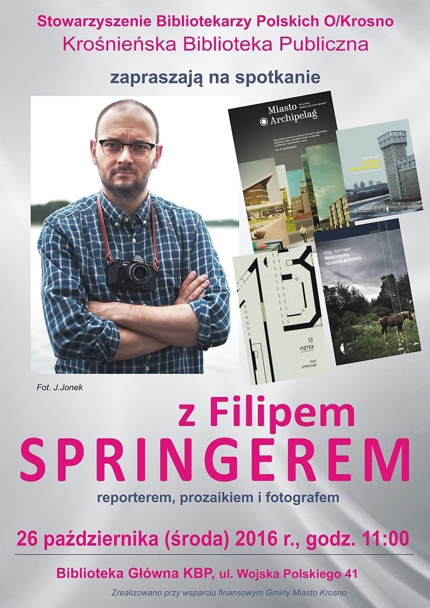 Plakat Filip Springer