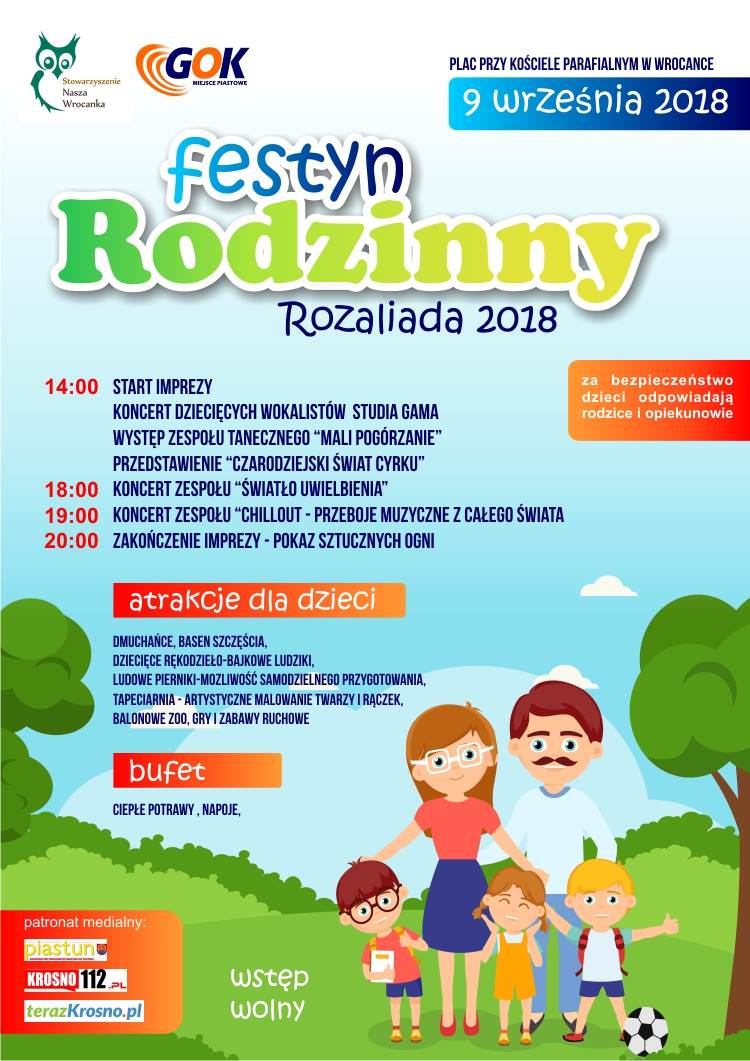 Festyn Rodzinny Rozaliada 2018
