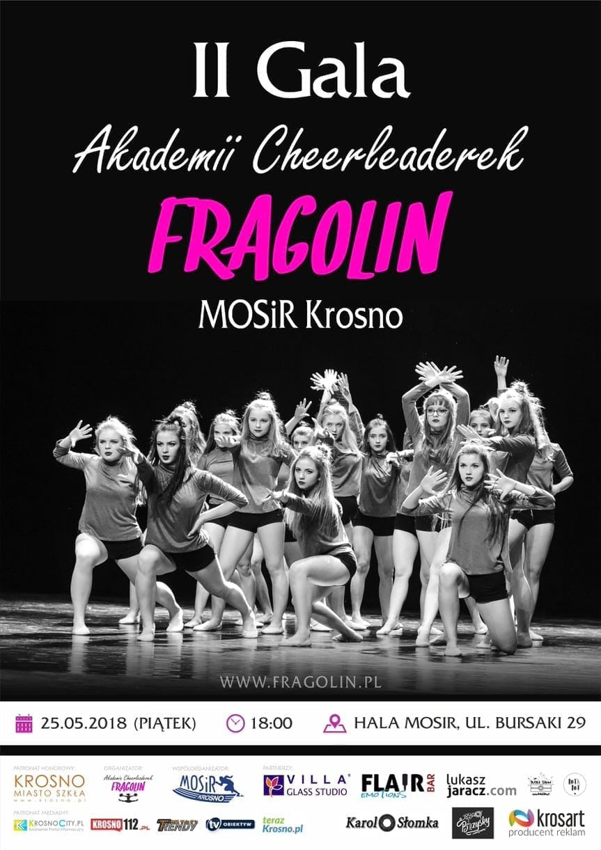 II Gala Akademii Cheerleaderek Fragolin MOSiR Krosno