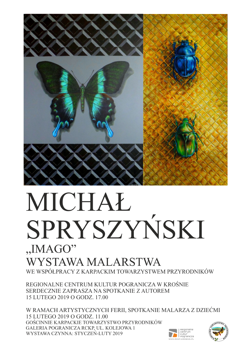 "Imago" wystawa malarstwa Michała Spryszyńskiego