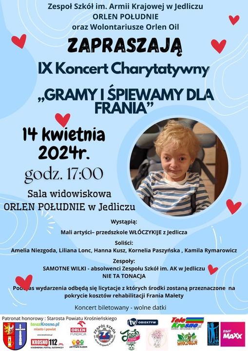  IX koncert charytatywny "Gramy i śpiewamy dla Frania"