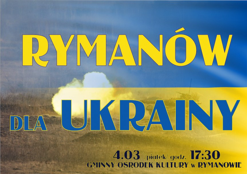 Koncert Charytatywny Rymanów dla Ukrainy