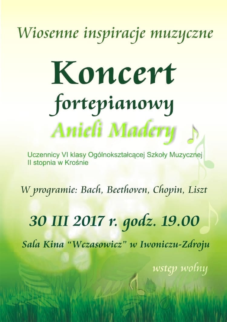 Koncert fortepianowy Anieli Madery