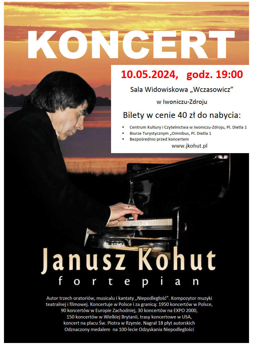 Koncert fortepianowy Janusza Kohuta