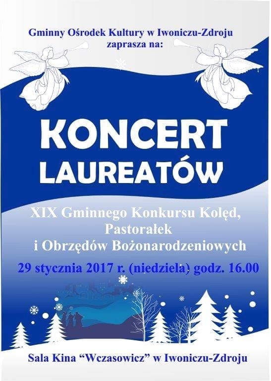 Koncert laureatów XIX Gminnego konkursu Kolęd, Pastorałek i Obrzędów Bożonarodzeniowych