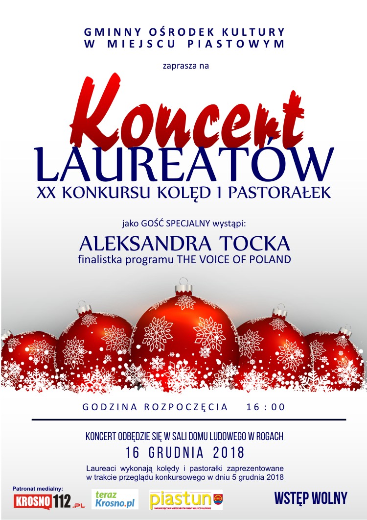 Koncert laureatów XX Konkursu Kolęd i Pastorałek