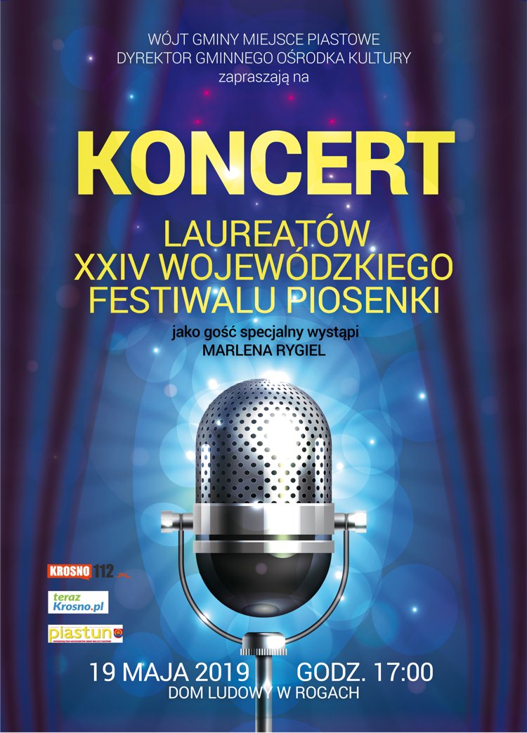 Koncert laureatów XXIV Wojewódzkiego Festiwalu Piosenki