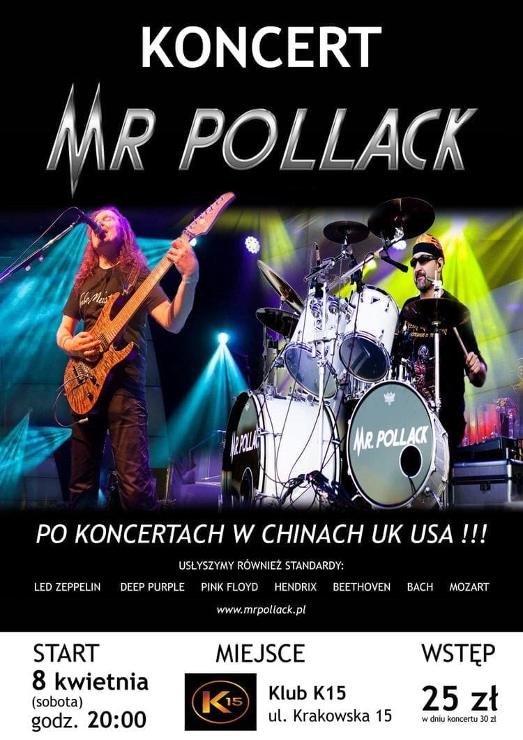 Koncert Mr. Pollack w K15