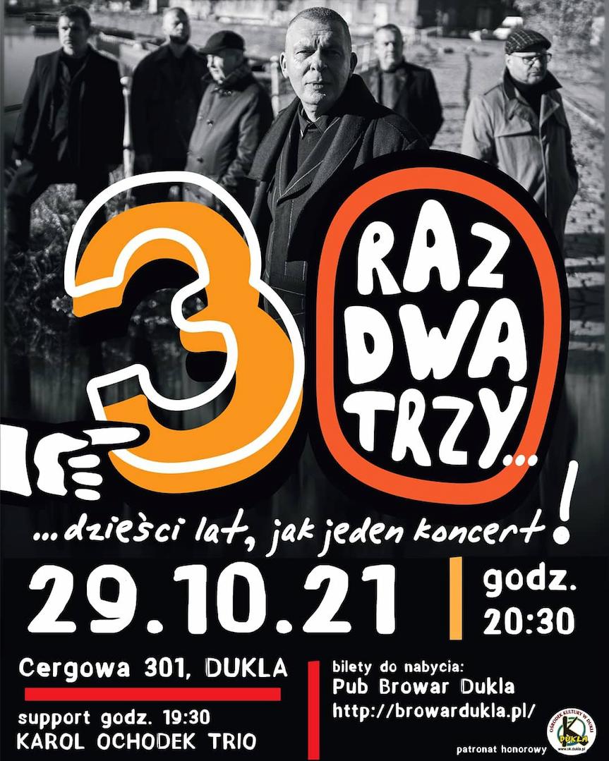 Koncert zespołu Raz Dwa Trzy w Browarze Dukla