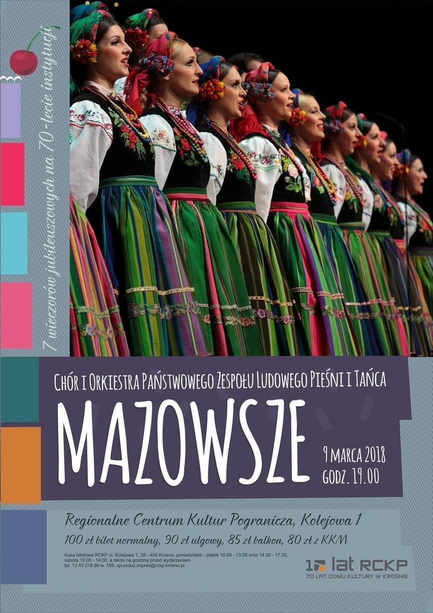 Koncert zespołu Mazowsze