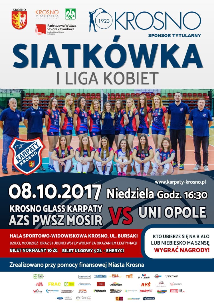 Krosno Glass Karpaty AZS PWSZ MOSiR - UNI Opole