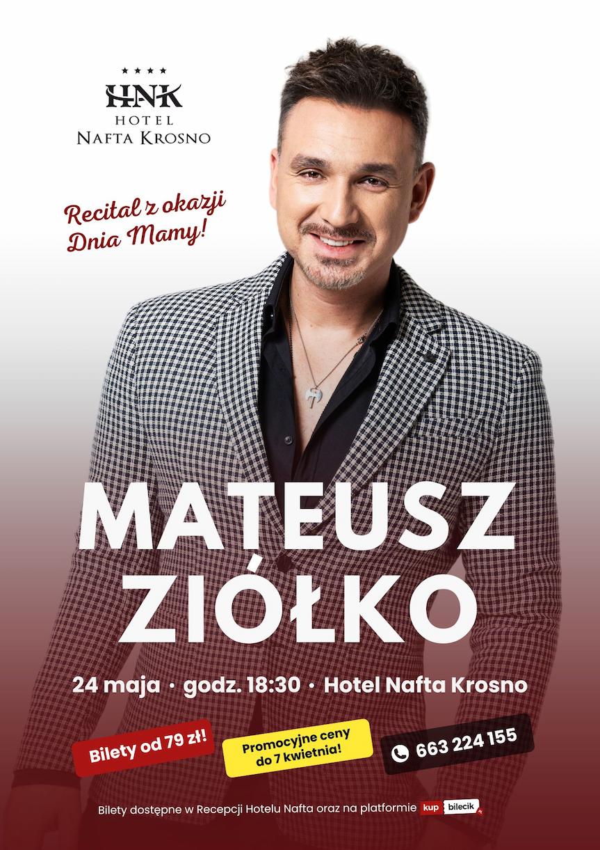 Mateusz Ziółko - recital w Krośnie
