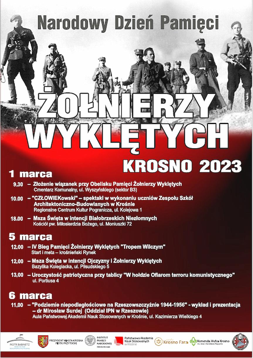 Narodowy Dzień Pamięci Żołnierzy Wyklętych - obchody w Krośnie