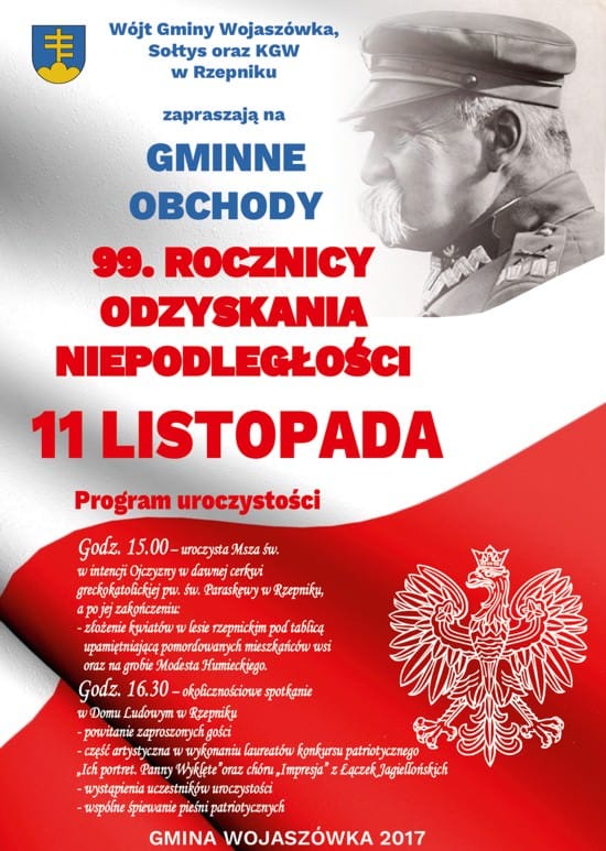 Obchody Narodowego Święta Niepodległości w Rzepniku