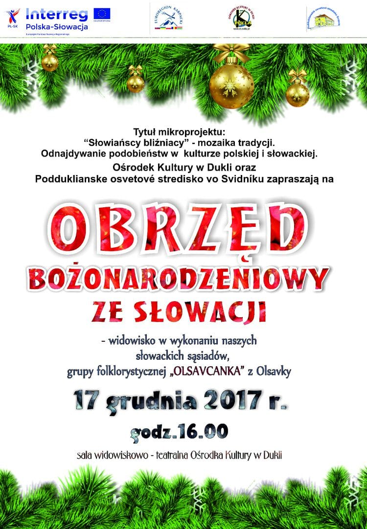 Obrzęd Bożonarodzeniowy ze Słowacji