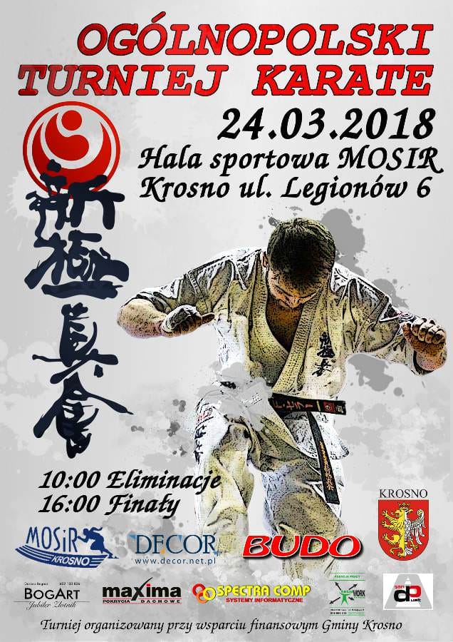 Ogólnopolski Turniej Karate w Krośnie