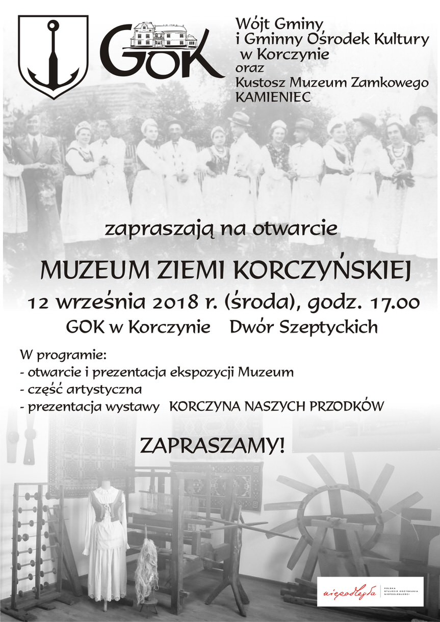 Otwarcie Muzeum Ziemi Korczyńskiej