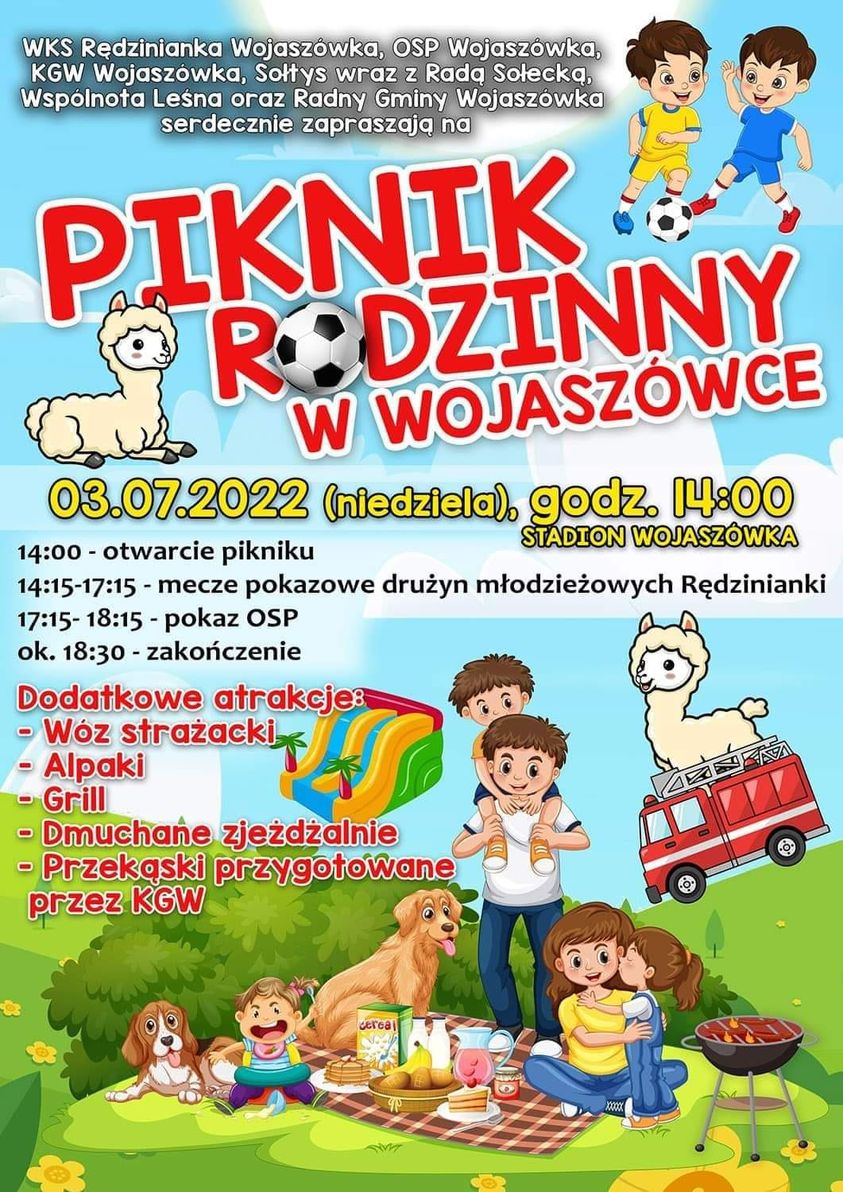 Piknik Rodzinny w Wojaszówce