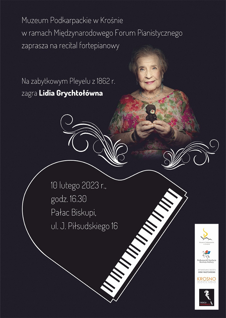Recital fortepianowy Lidii Grychtołówny na zabytkowym Pleyelu