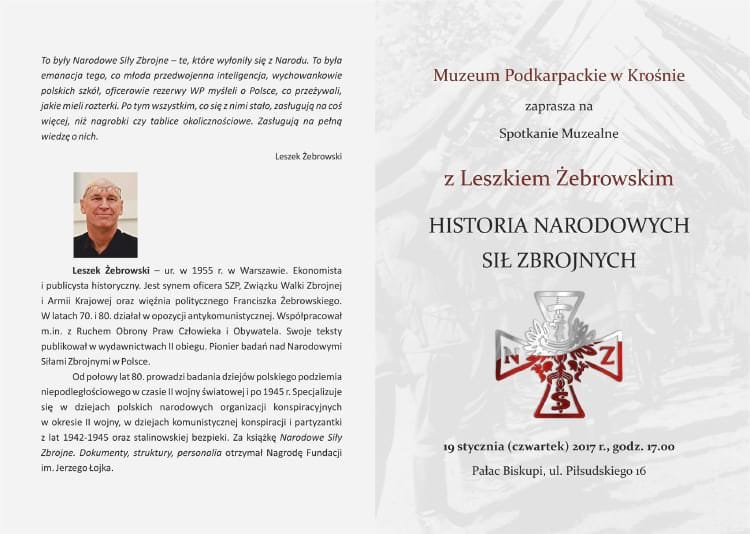 Spotkanie Muzealne z Leszkiem Żebrowskim
