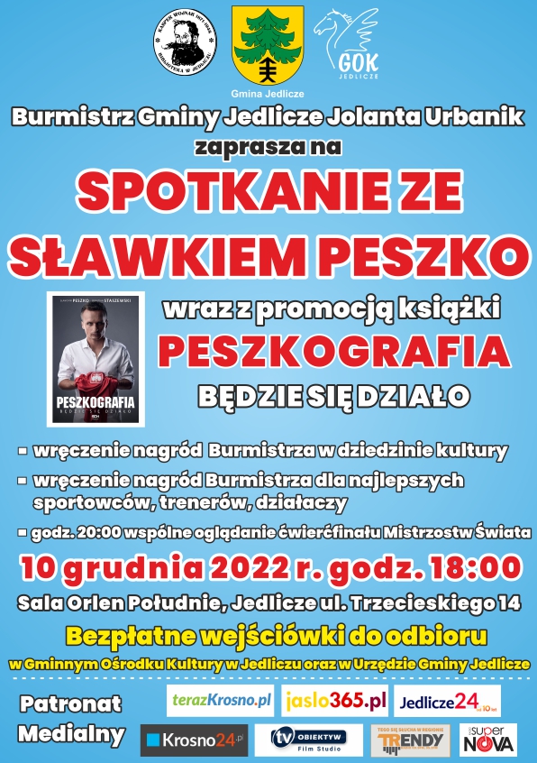Spotkanie ze Sławkiem Peszko w Jedliczu