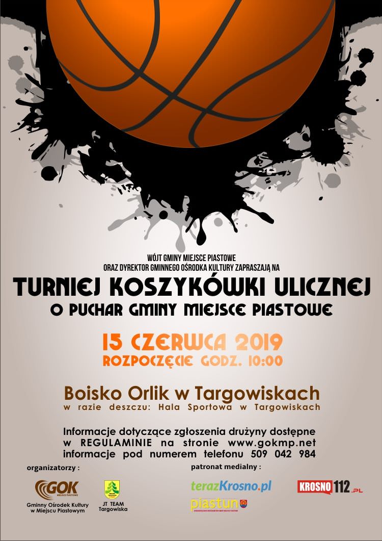 Turniej Koszykówki Ulicznej o Puchar Gminy Miejsce Piastowe