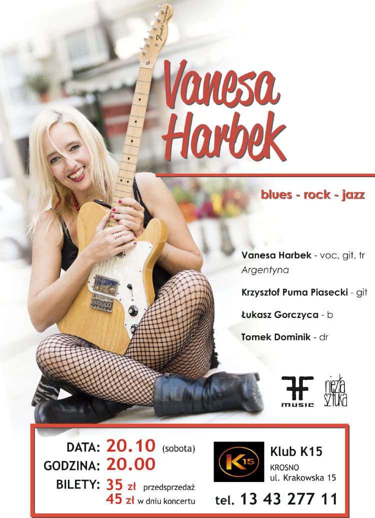 Vanesa Harbek w Klubie K15 w Krośnie