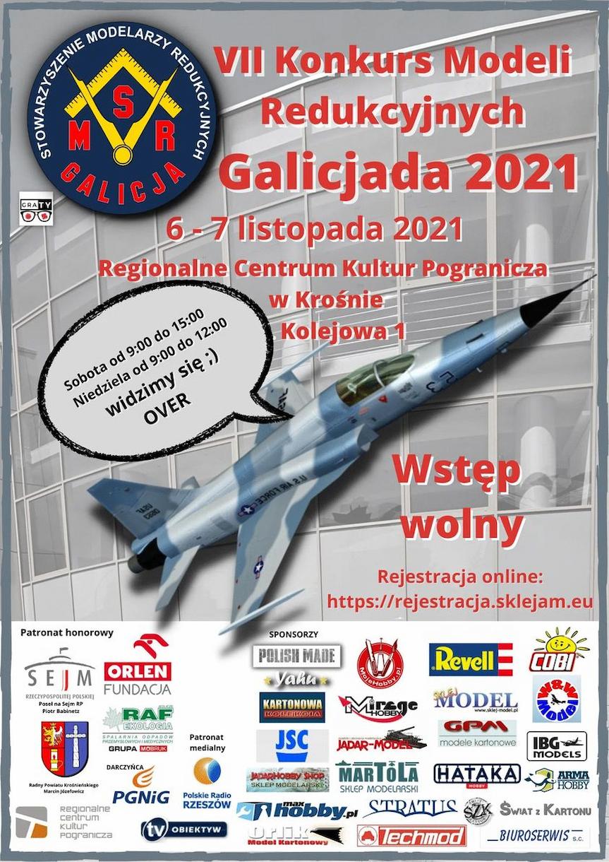 VII Konkurs Modeli Redukcyjnych Galicjada 2021 w RCKP w Krośnie