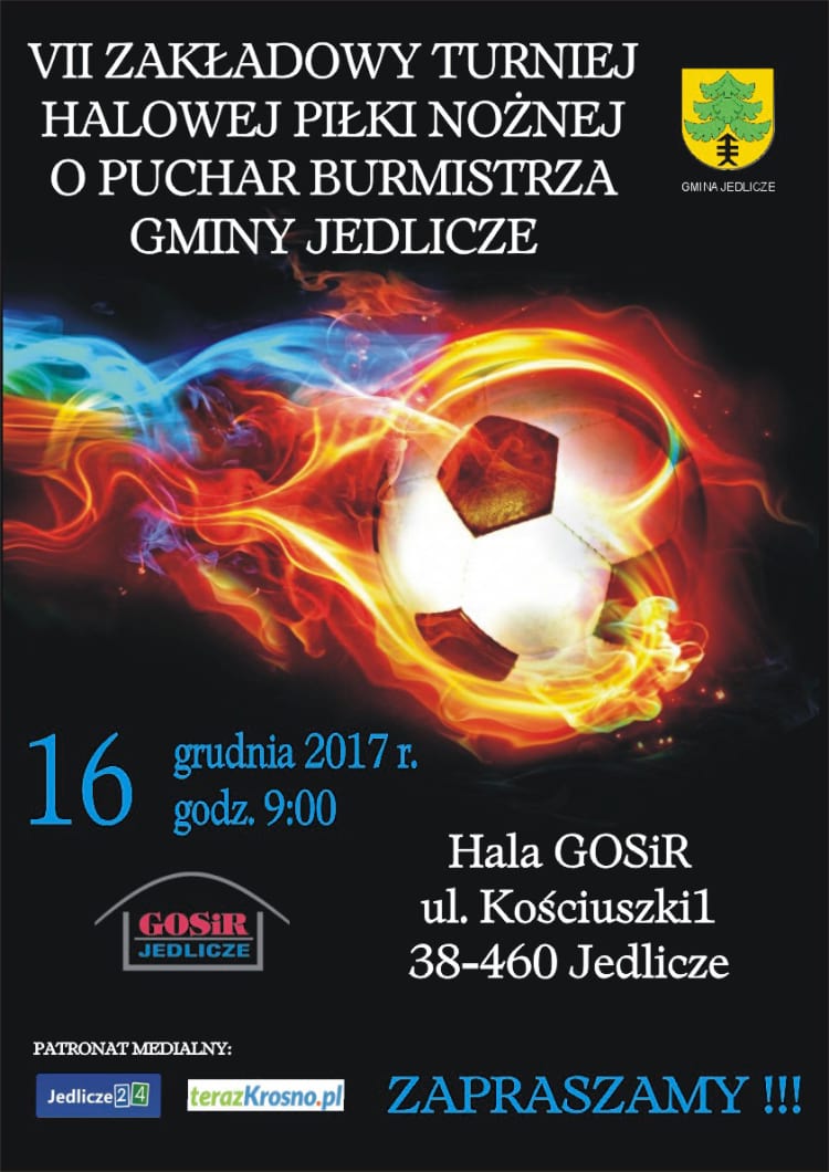 VII Zakładowy Turniej Halowej Piłki Nożnej o Puchar Burmistrza Gminy Jedlicze