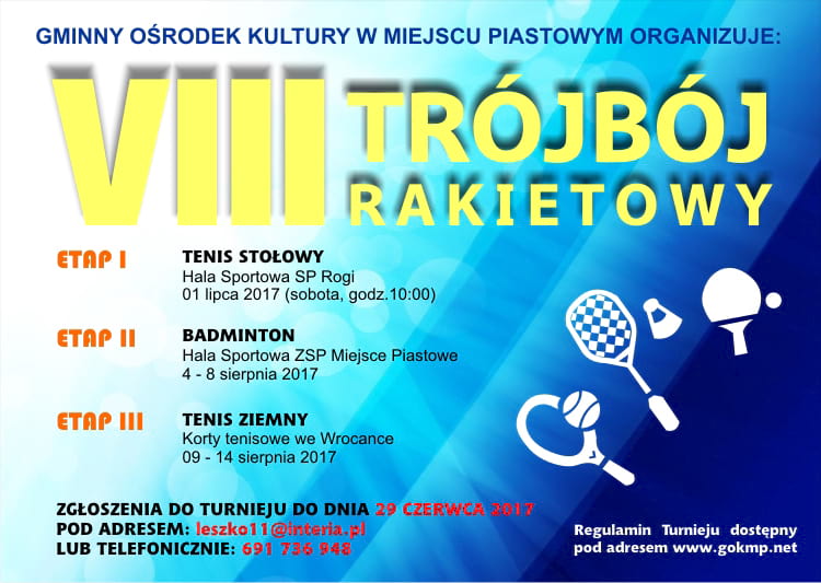 VIII Trójbój Rakietowy - Badminton