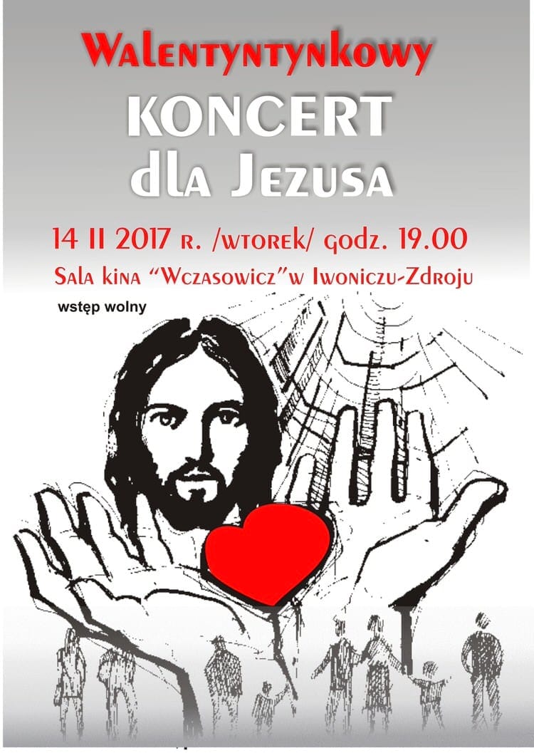 Walentynkowy koncert dla Jezusa