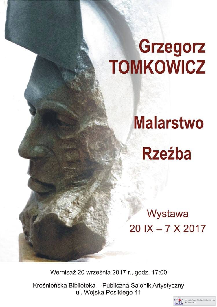 Wernisaż wystawy Grzegorza Tomkiewicza