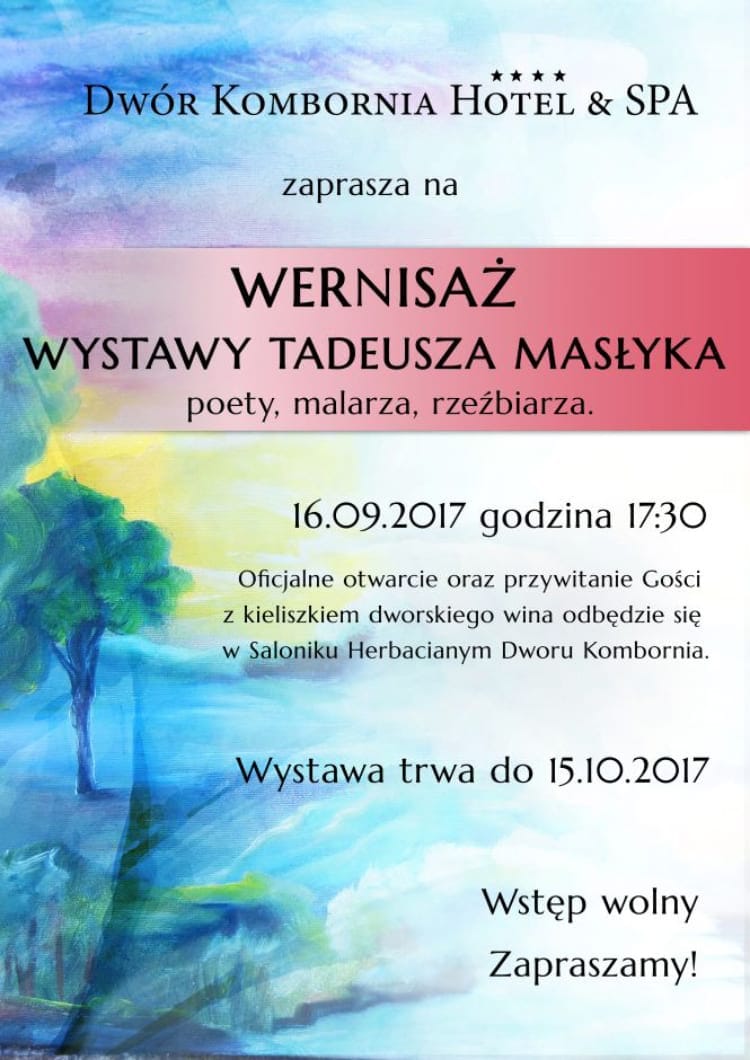 Wernisaż wystawy Tadeusza Masłyka