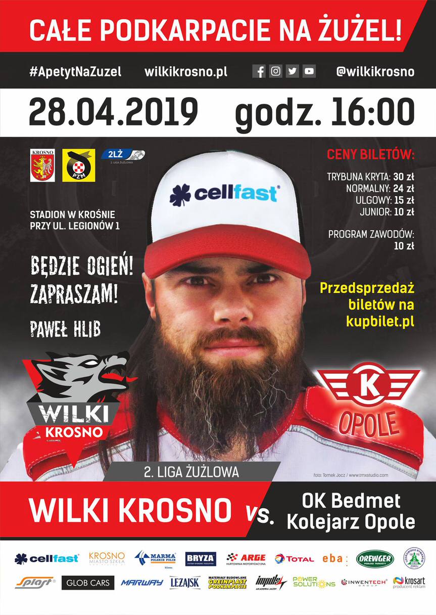Wilki Krosno - OK Bedmet Kolejarz Opole