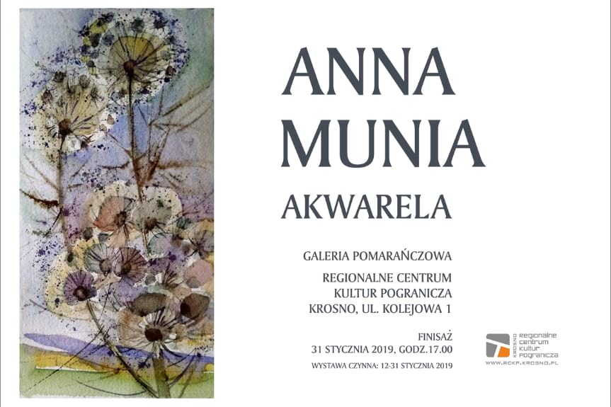 Wystawa Anny Muni "Akwarela"