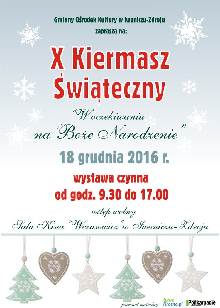 X Kiermasz Świąteczny w Iwoniczu-Zdroju