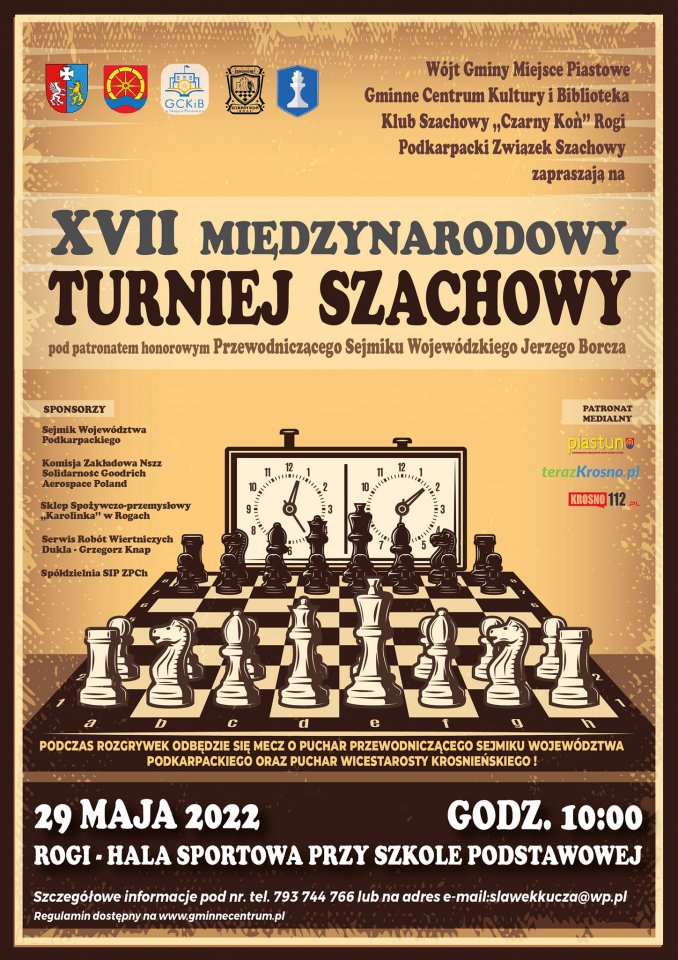 XVII Międzynarodowy Turniej Szachowy w Rogach
