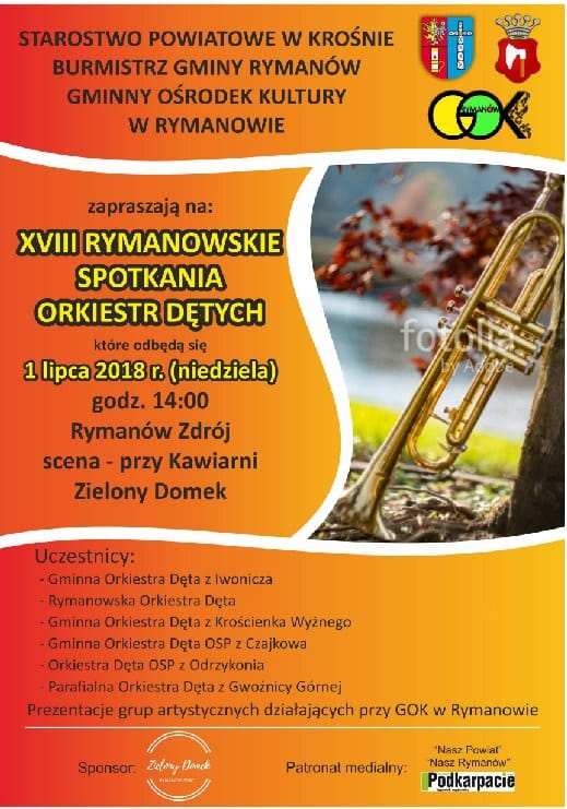 XVIII Rymanowiskie Spotkania Orkiestr Dętych