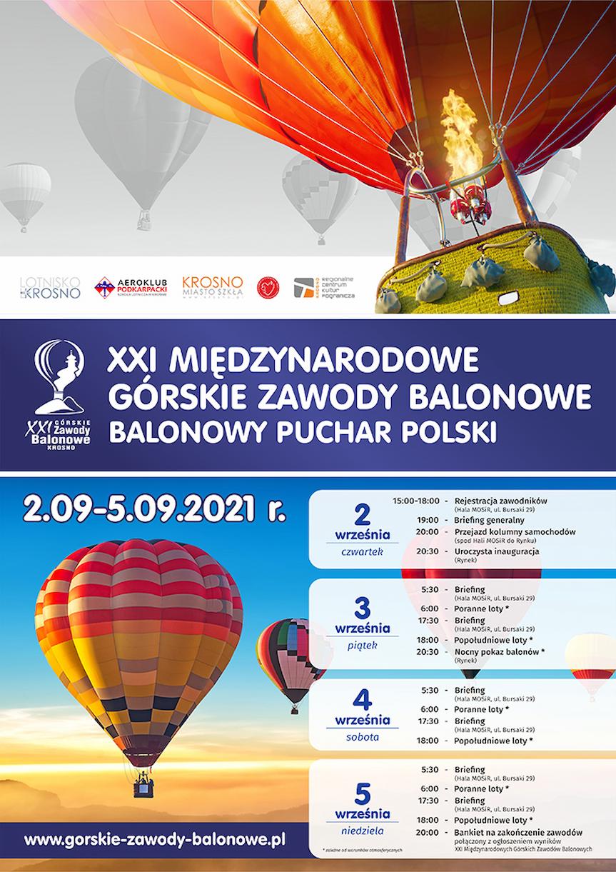 XXI Międzynarodowe Górskie Zawody Balonowe w Krośnie