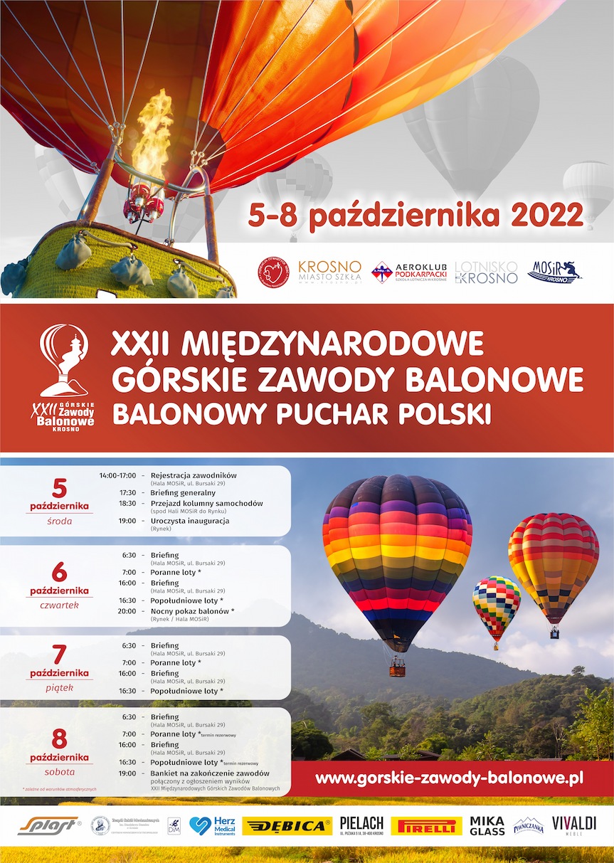 XXII Międzynarodowe Górskie Zawody Balonowe w Krośnie