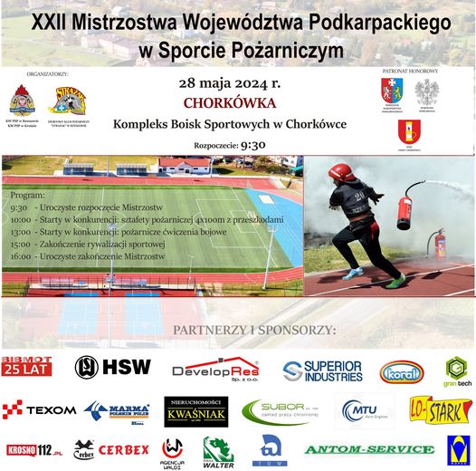 XXII Mistrzostwa Województwa Podkarpackiego w Sporcie Pożarniczym
