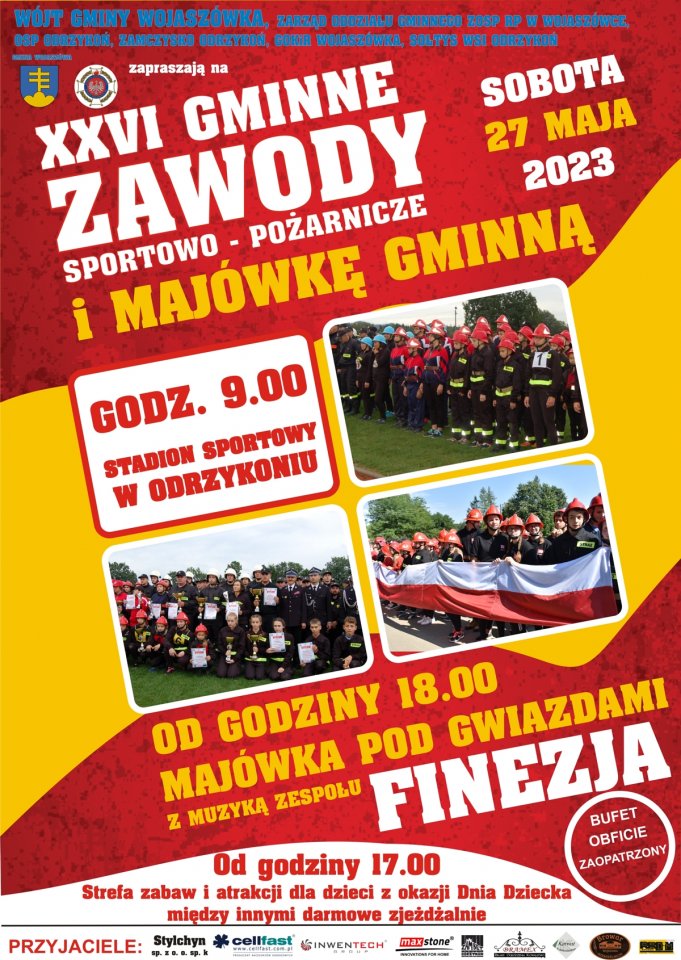 XXVI Gminne Zawody Sportowo - Pożarnicze w Odrzykoniu