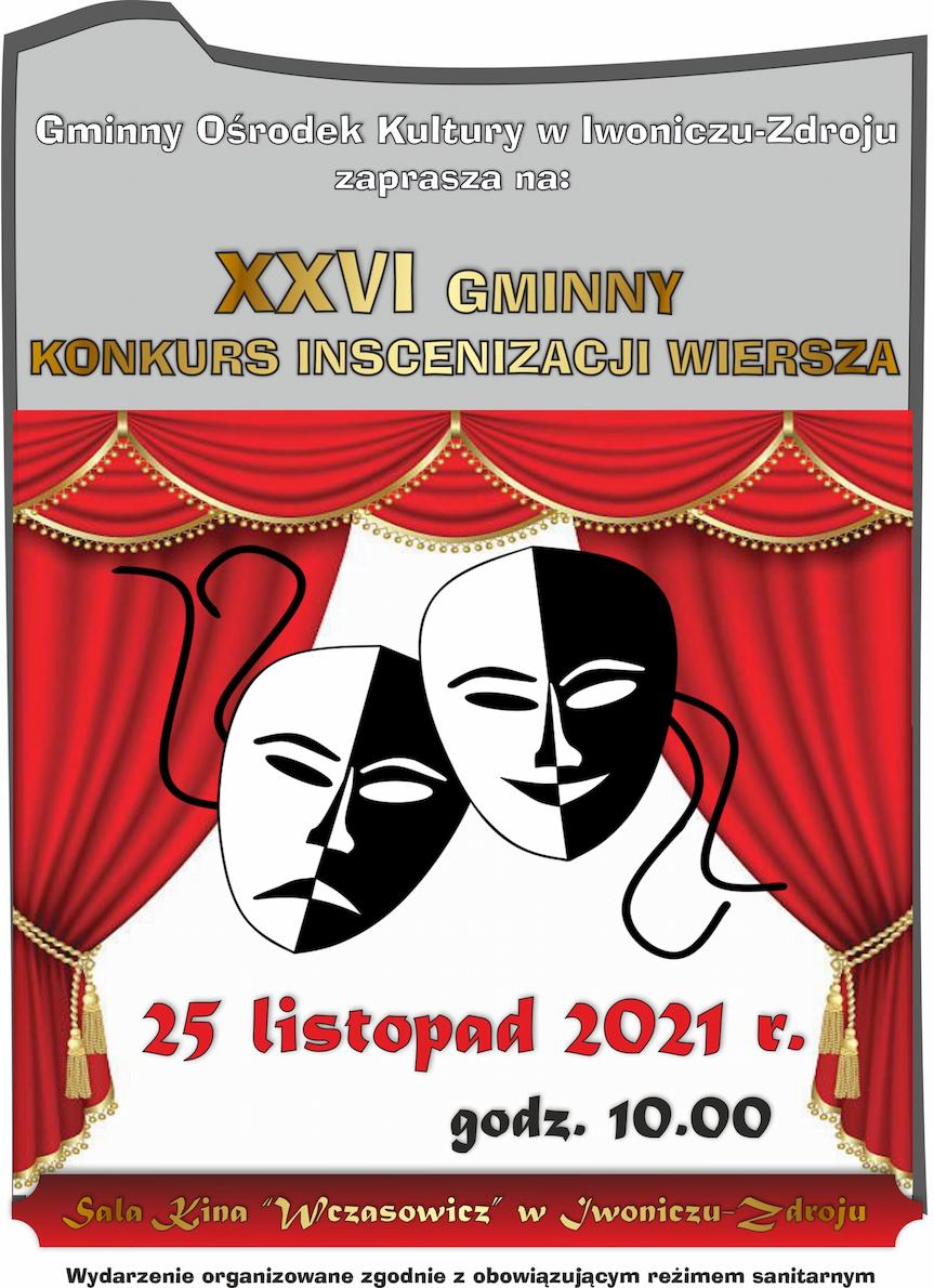 XXVI Gminny Konkurs Inscenizacji Wiersza w Iwoniczu-Zdroju
